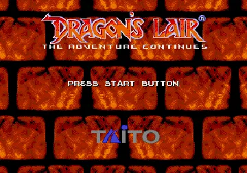 Dragon's Lair (USA) (Proto) screen shot title